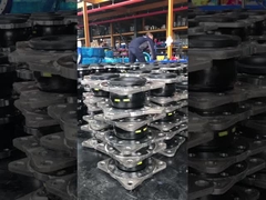 Quadratische Flansch-Gummi-Erweiterungsgewinde