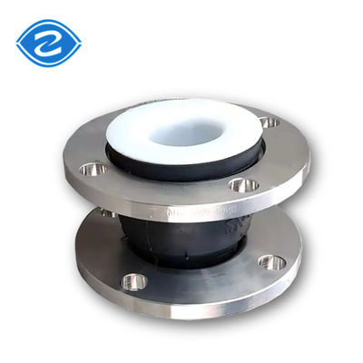 Festiges SS304 Flansch Epdm Ptfe-ausgekleidetes Gummi-Erweiterungsgewinde für 1,0 2,5 MPa Arbeitsbelastung
