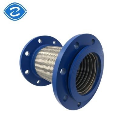 Chemische Anti-Korrosive Gaskompensator 304 SS geflochtenen Metallschlauch flexibel mit PTFE Flansche