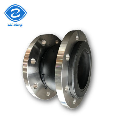 DN15-DN4000 Rohre Flexural Rubber Expansion Joint mit Ventilstütze und 304 Flansche