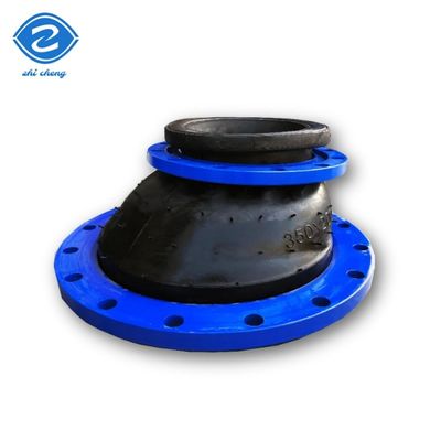 EPDM-Exzentrischer Reduktor Gummi-Ausdehnungsgelenk DN200-DN350 Boden-horizontale Konstruktion PTFE-ausgekleideter exzentrischer Reduktor für chemische Rohrleitungen